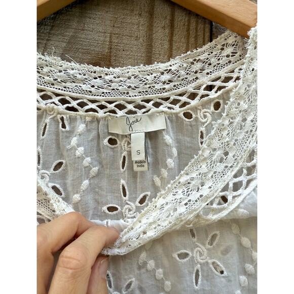 Embroidered Eyelet Lace Top – Joie - Picture 2 of 7
